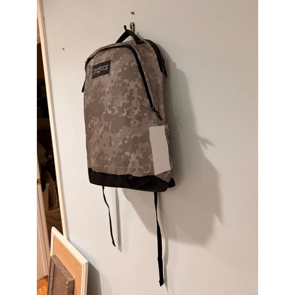 JanSport Station Pack FX Reflective Camo Backpack JS0A86E474R 25L Digital Grey